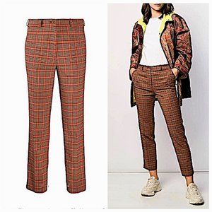 New Etro Tartan Trousers Size 6